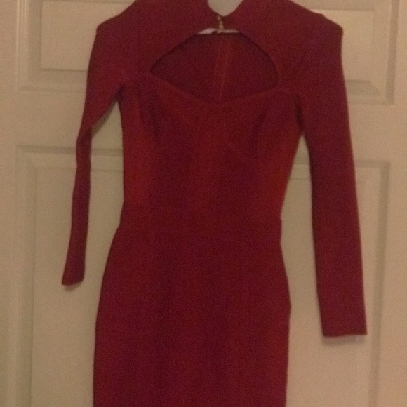 Red BodyCon Dress - Picture 4 of 4